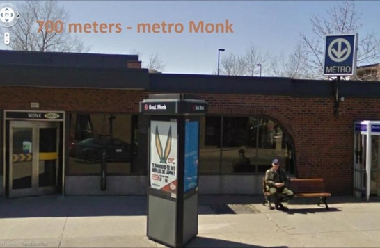 New studio 5 minutes metro Monk &amp; Angrignon