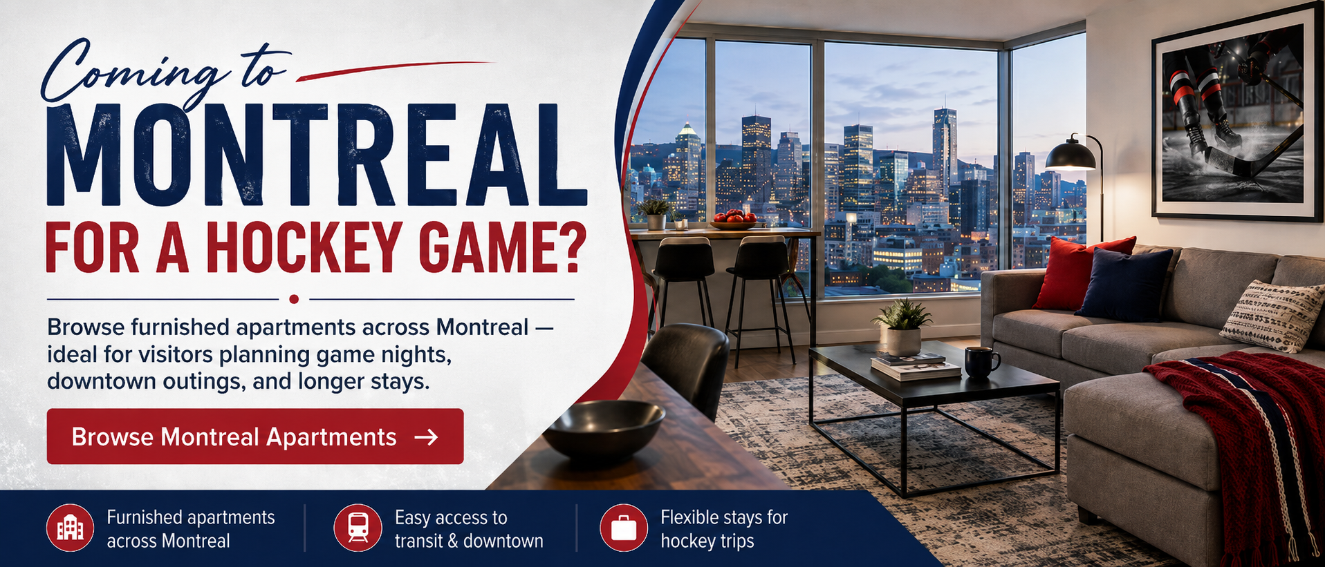 furnished apartments for rent montreal