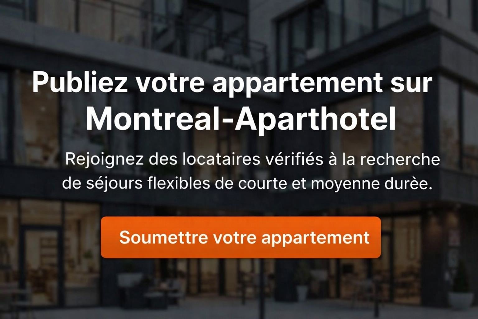 rent apartment listing